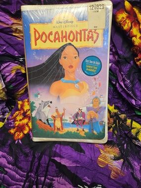 Walt Disney Pocahontas Collectible SEALED OLDSTOCK VHS